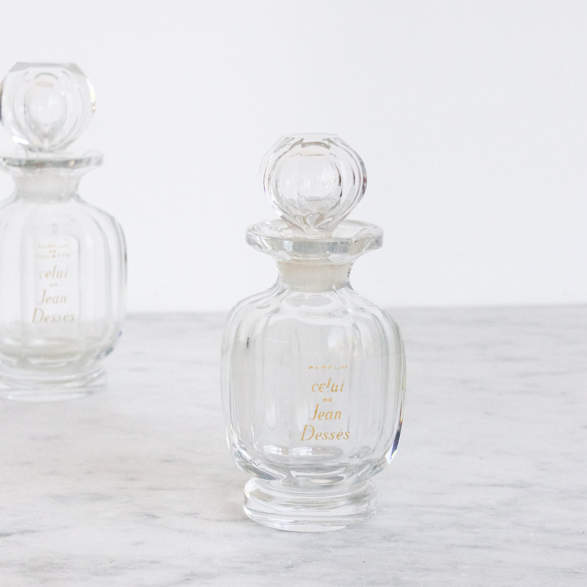 Paire de flacons de parfum Baccarat