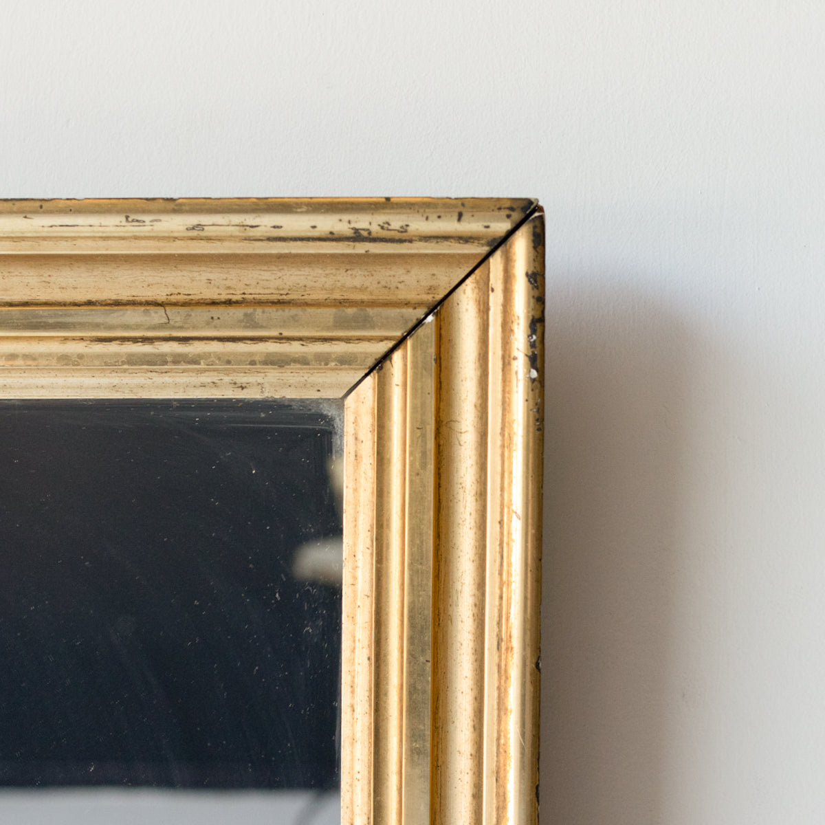 Miroir doré vintage | 15,5 x 21