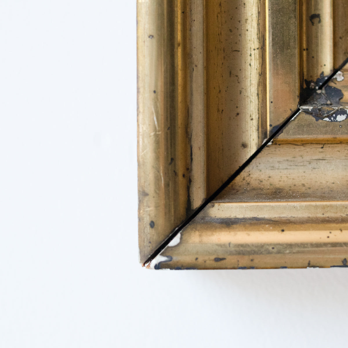 Miroir doré vintage | 15,5 x 21