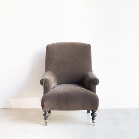 Fauteuil Bellecour | Chocolat Velours Emile