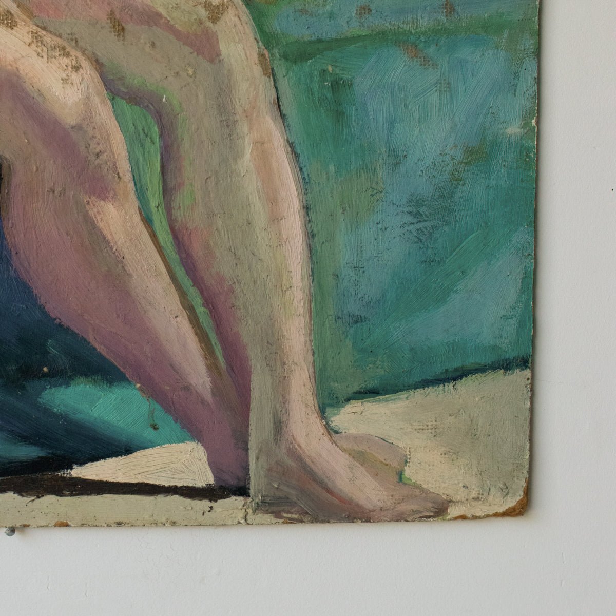 Le Portrait de Catherine Peinture à l’huile nue