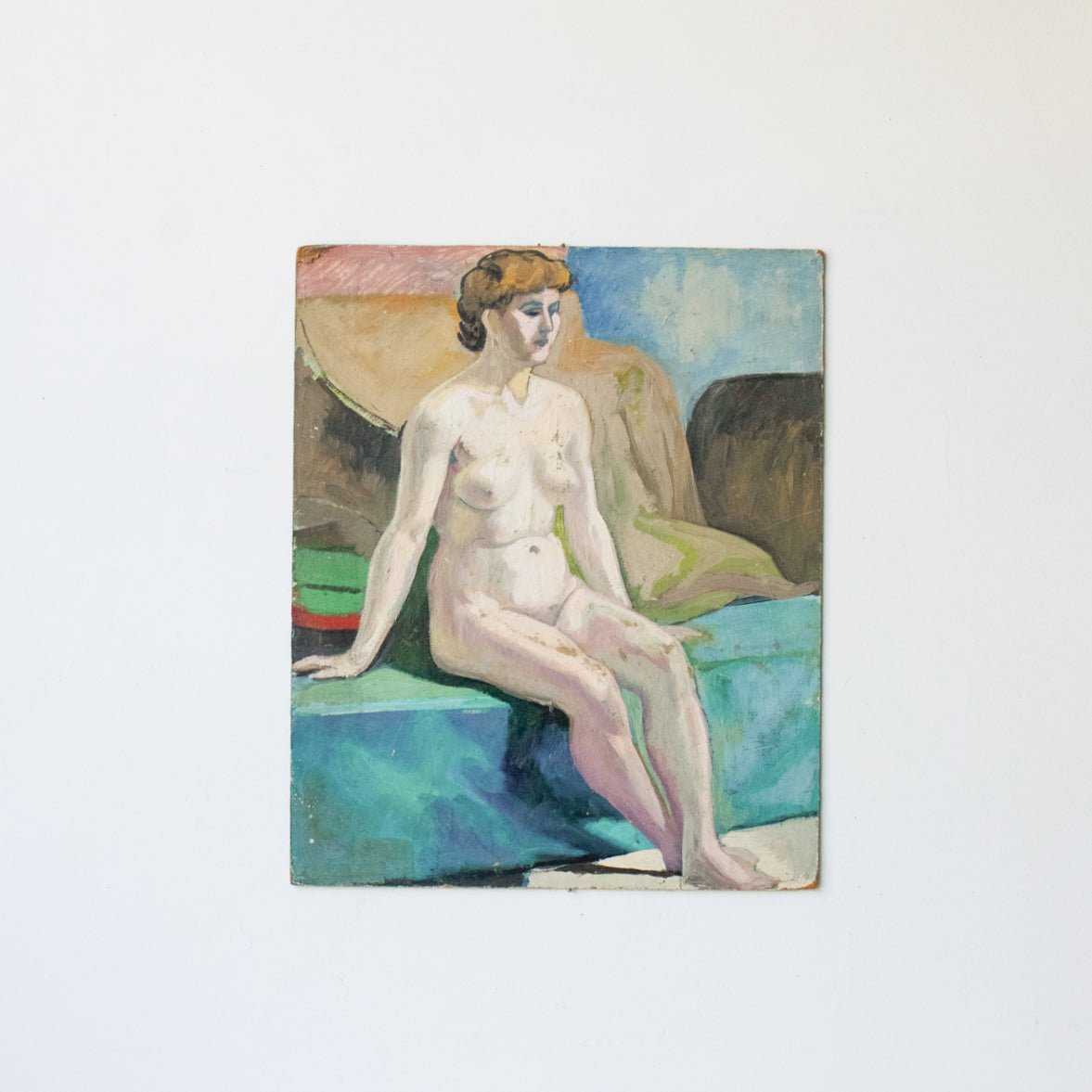 Le Portrait de Catherine Peinture à l’huile nue