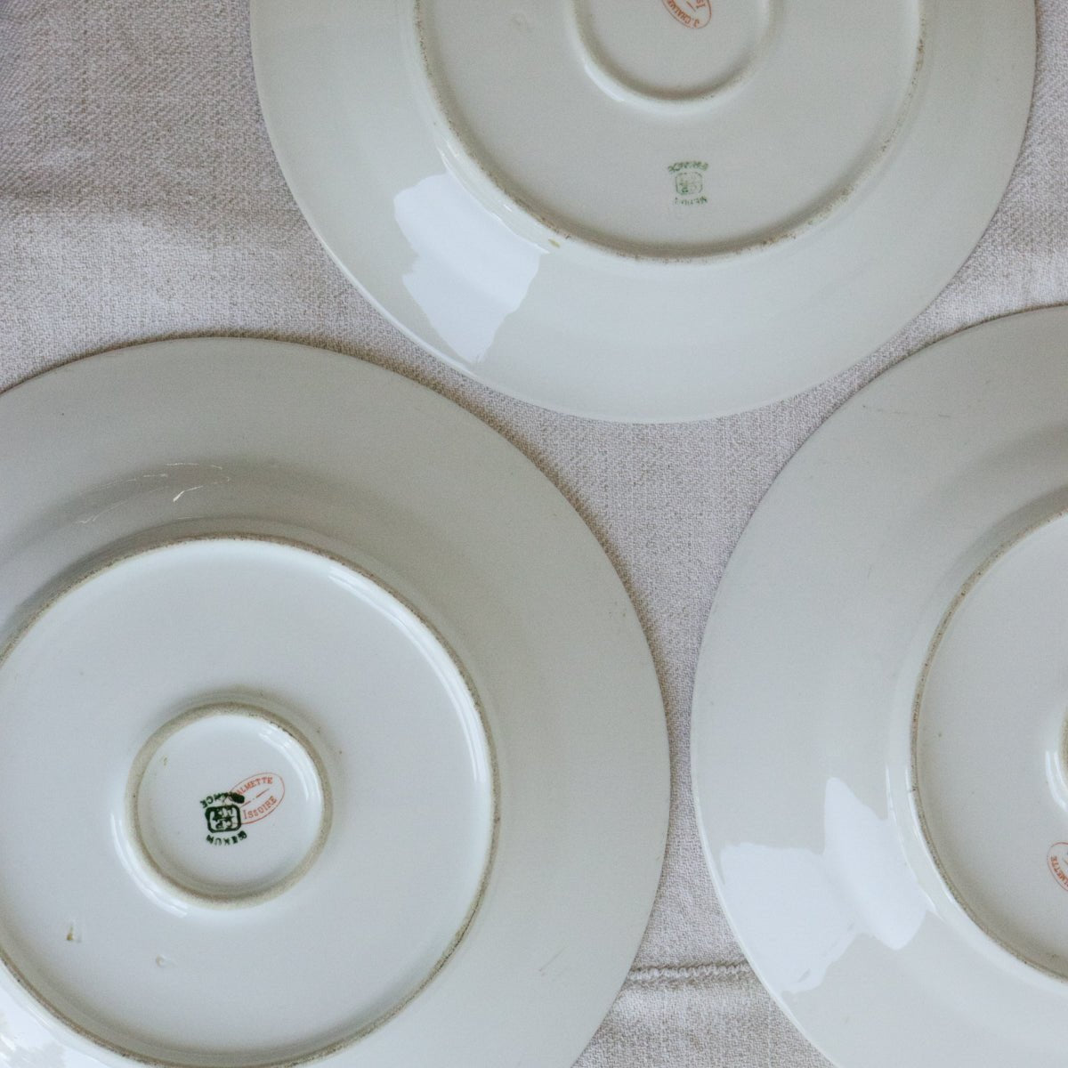Plateau de porcelaine de l'hôtel Place Tournadre