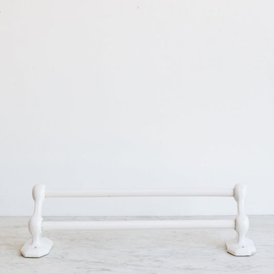 Porte-serviettes double en porcelaine