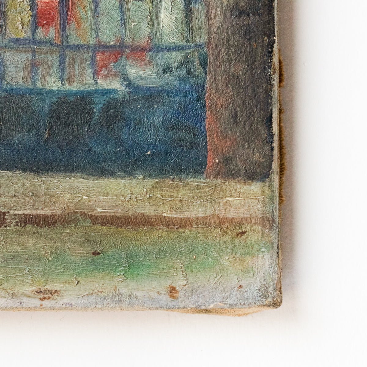 Peinture à l'huile du Sacré Cœur