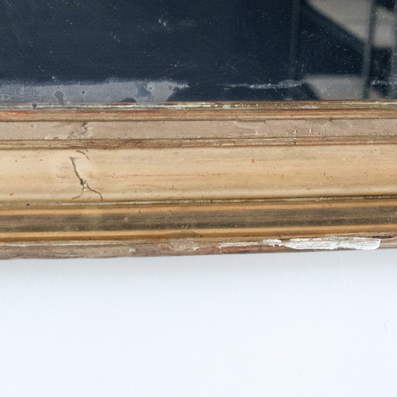 Miroir doré vintage