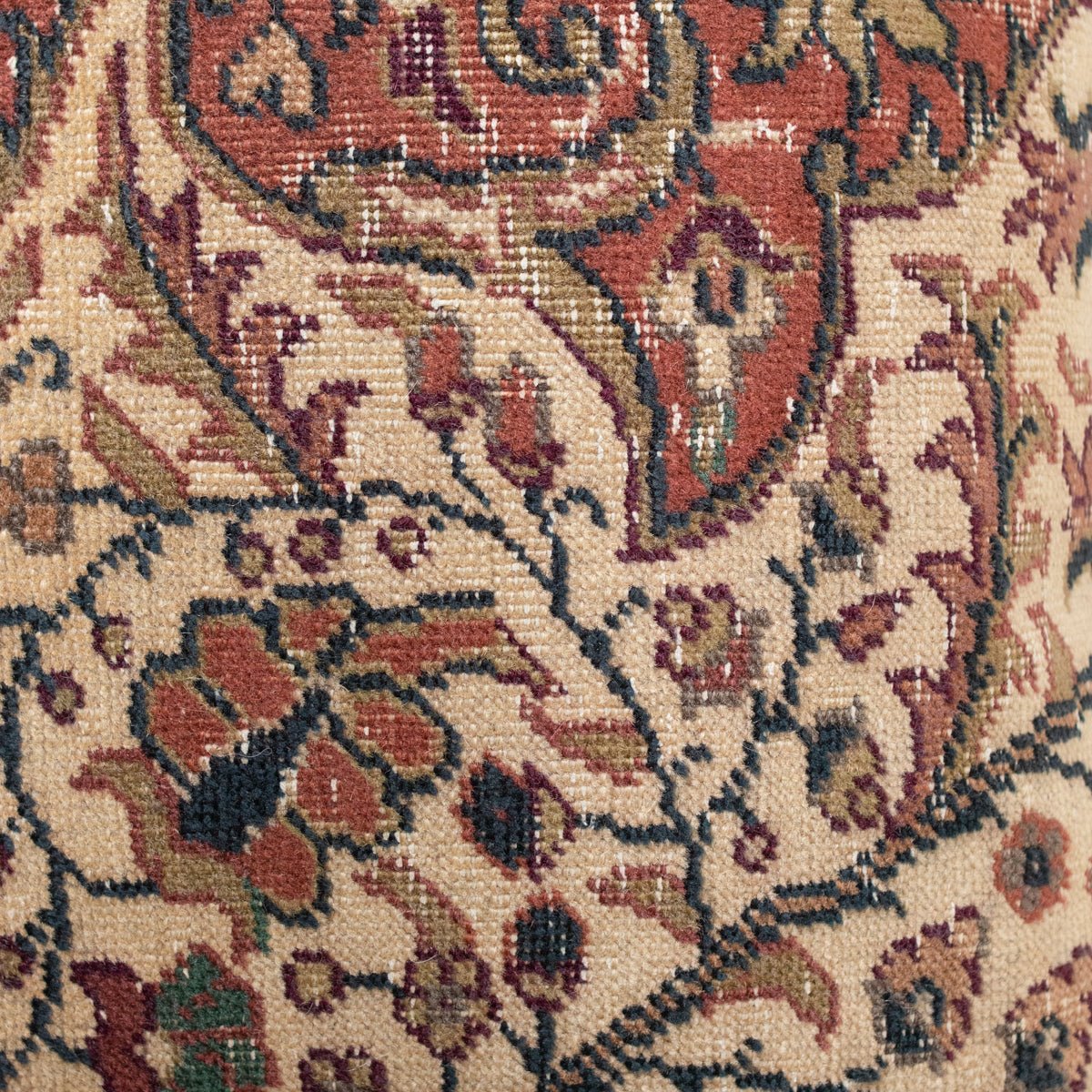 oreiller de tapis touffeté vintage | Millau
