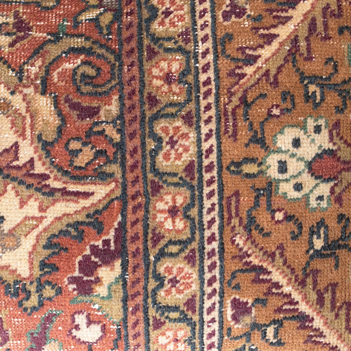 oreiller de tapis touffeté vintage | Millau