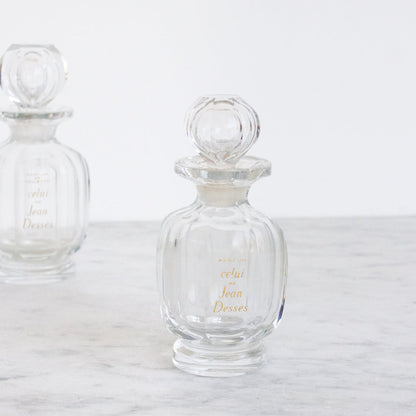 Paire de flacons de parfum Baccarat