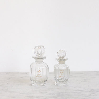 Paire de flacons de parfum Baccarat