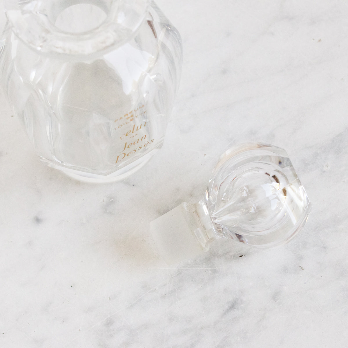 Paire de flacons de parfum Baccarat