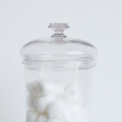 Bonbonnière en verre soufflé