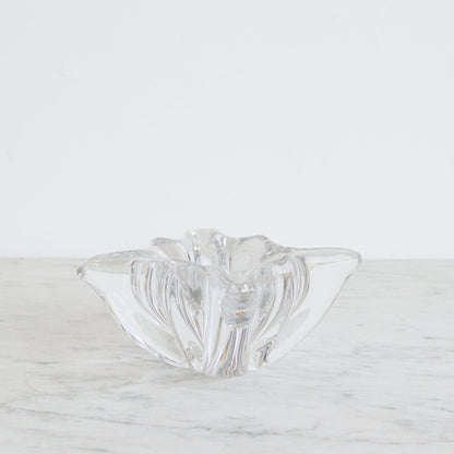 Cendrier vintage en cristal de Baccarat