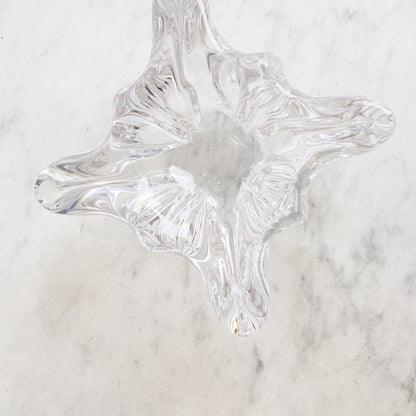 Cendrier vintage en cristal de Baccarat
