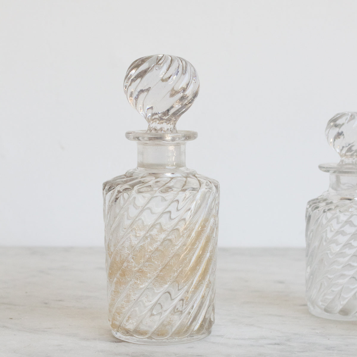 Trio de flacons de toilette Baccarat