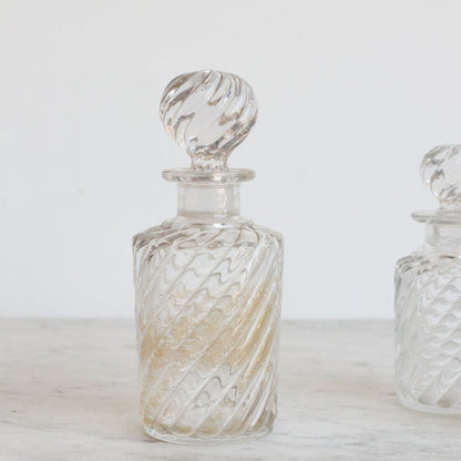Trio de flacons de toilette Baccarat