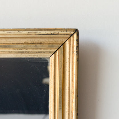 Miroir doré vintage | 15,5 x 21