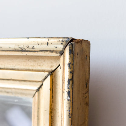 Miroir doré vintage | 15,5 x 21