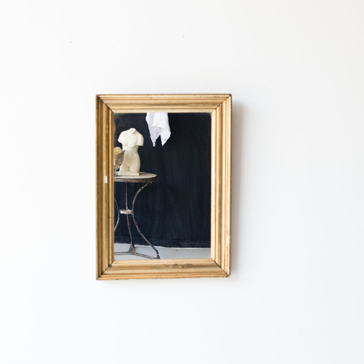 Miroir doré vintage | 15,5 x 21