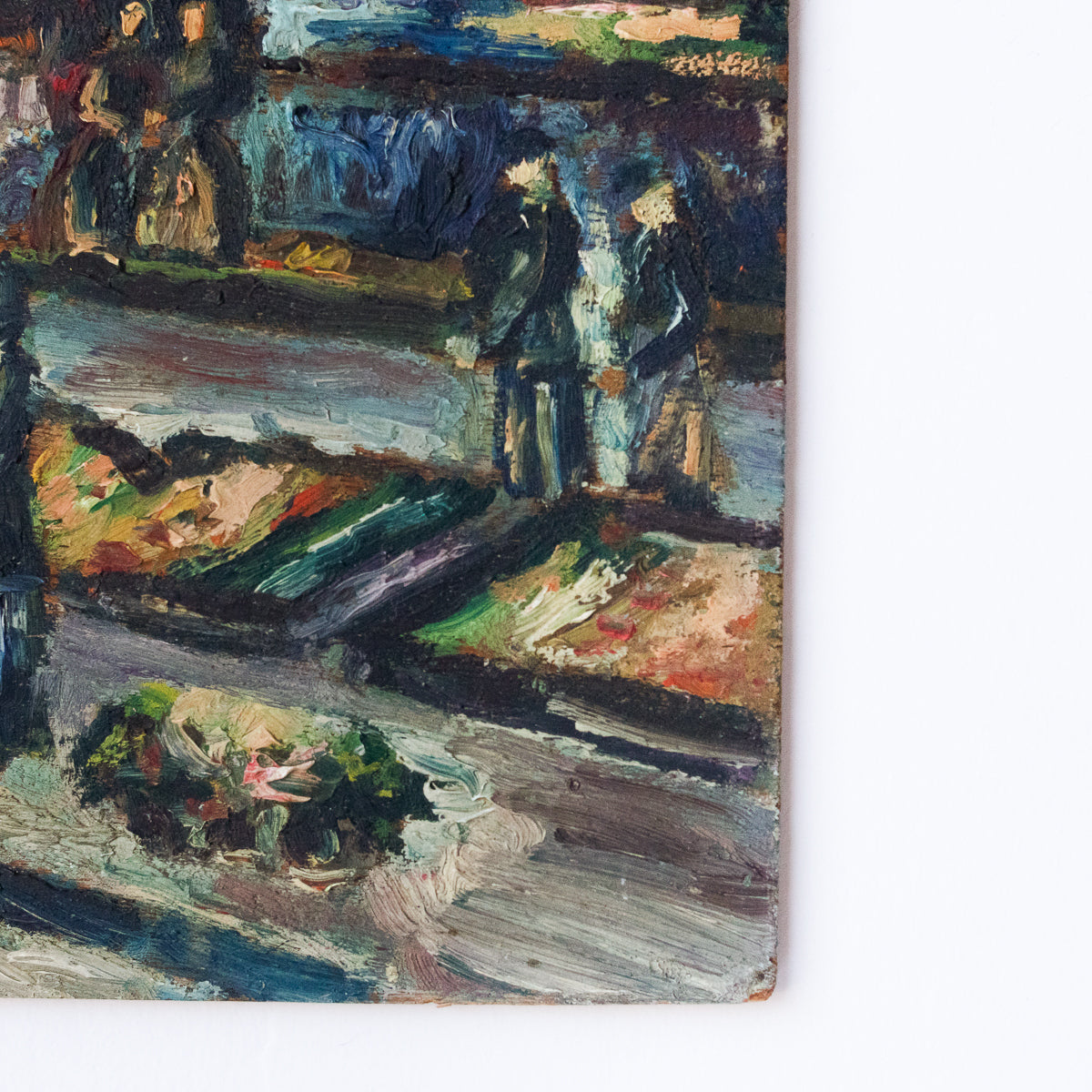 Peinture à l’huile Marché Aux Fleurs