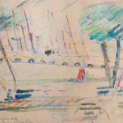 Dessin au pastel | Pierre Pruvost