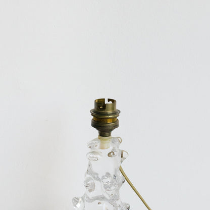 Paire de lampes en cristal de Baccarat