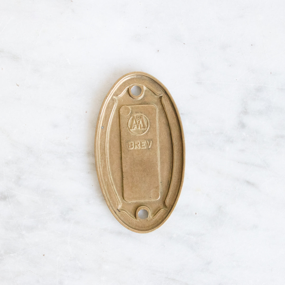 Plaque en laiton | Bain