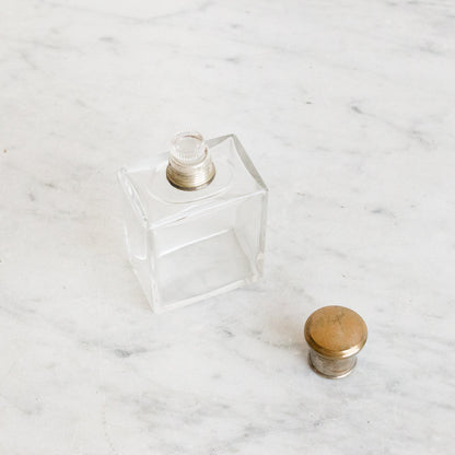 Paire de flacons de toilette antiques