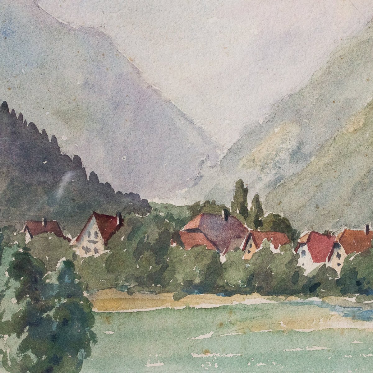 Aquarelle d'Annecy
