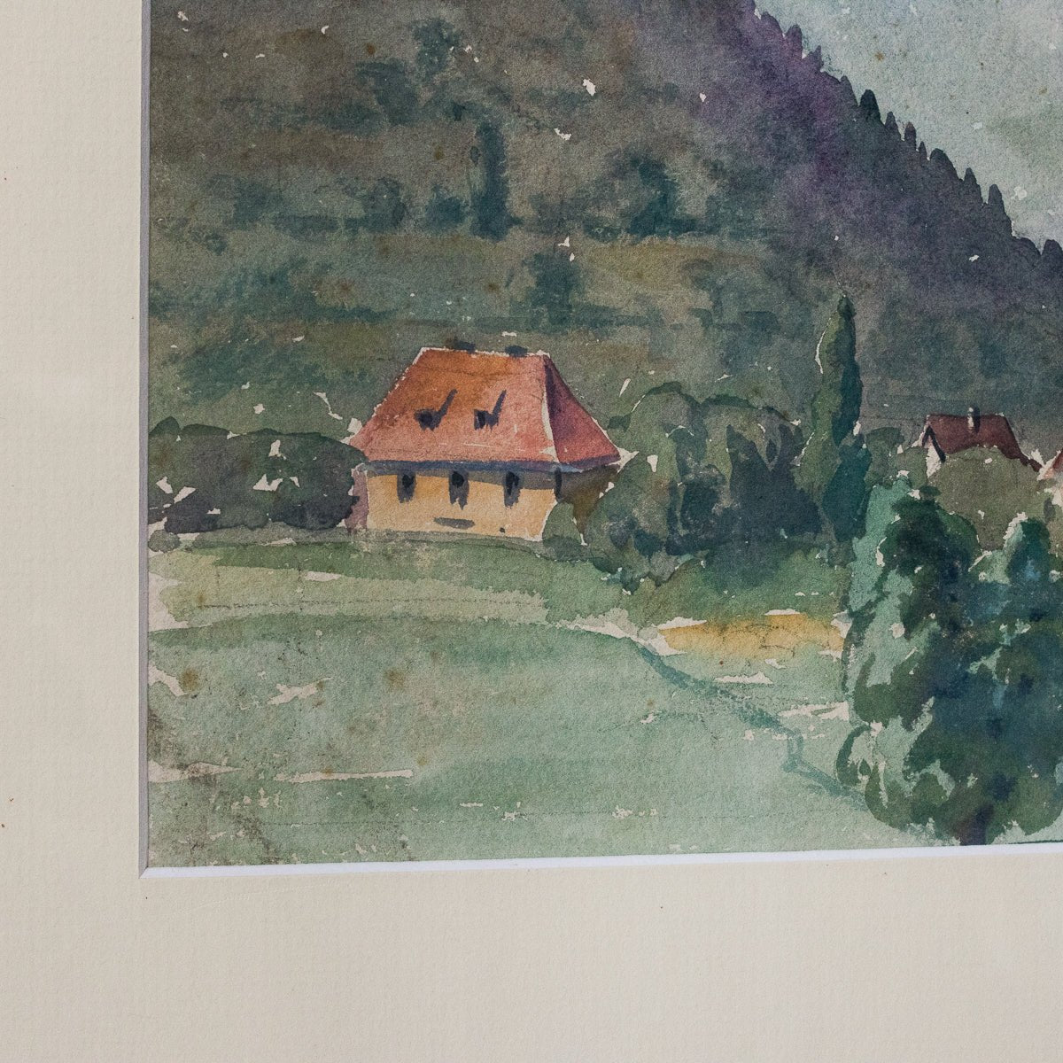 Aquarelle d'Annecy