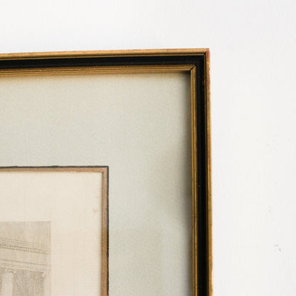 Gravure antique | Le Paysan Du Danube