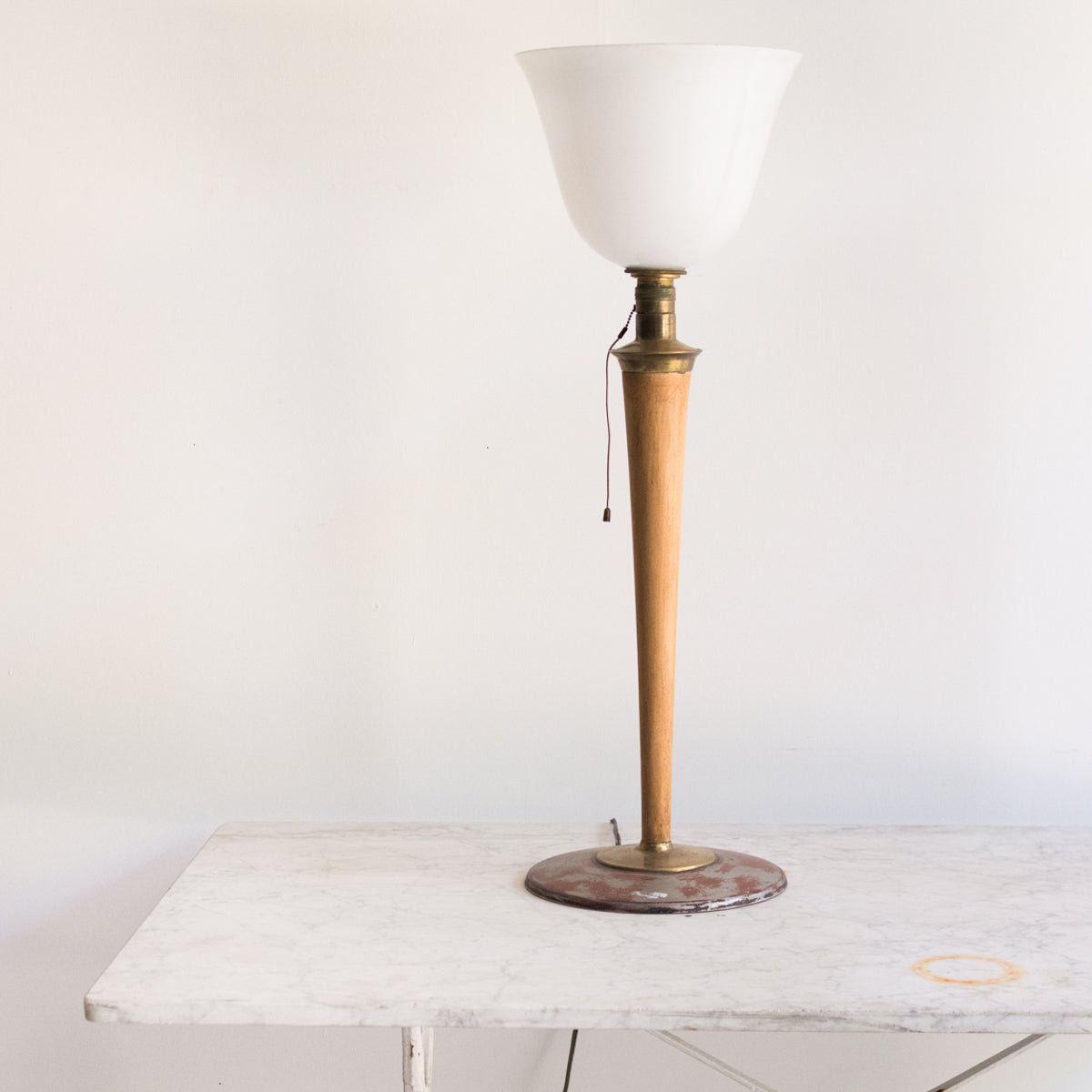 Lampe de table Art Déco Mazda