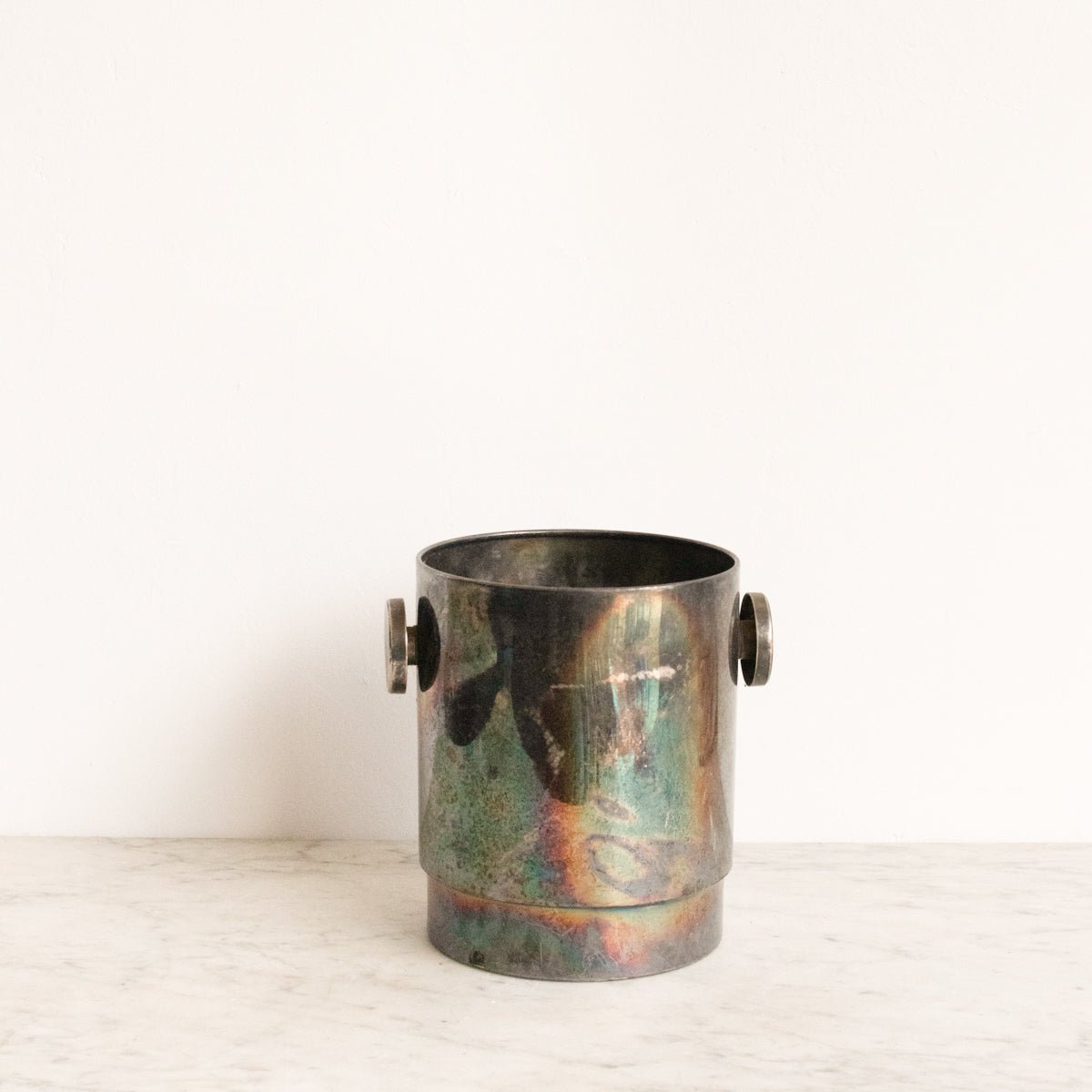 Seau à champagne Art Déco en argent
