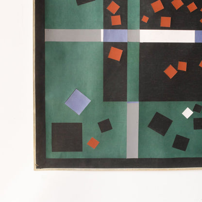 Foulard en soie Atelier Marc Terrier, modèle n° 201