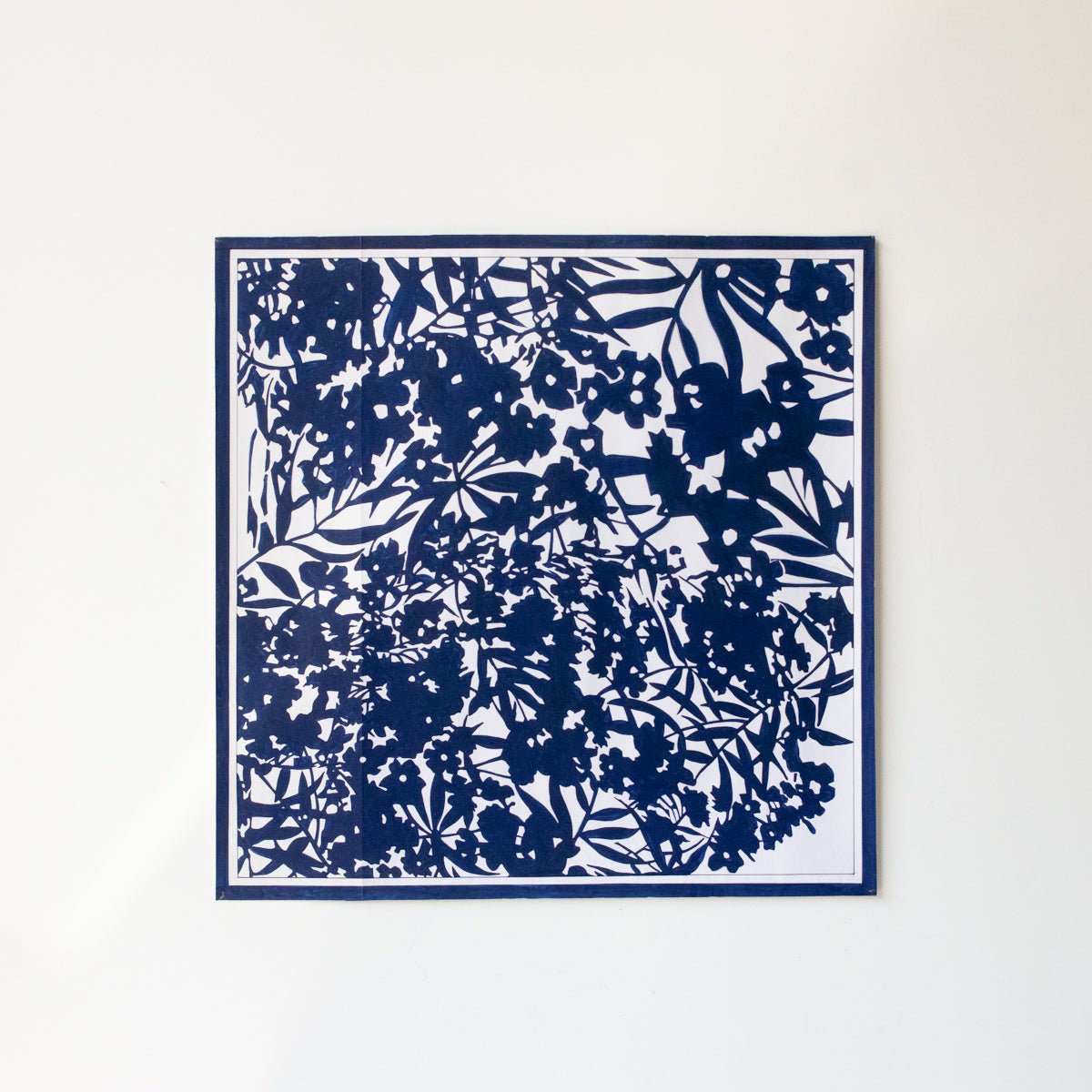 Foulard en soie Atelier Marc Terrier, modèle n° 206