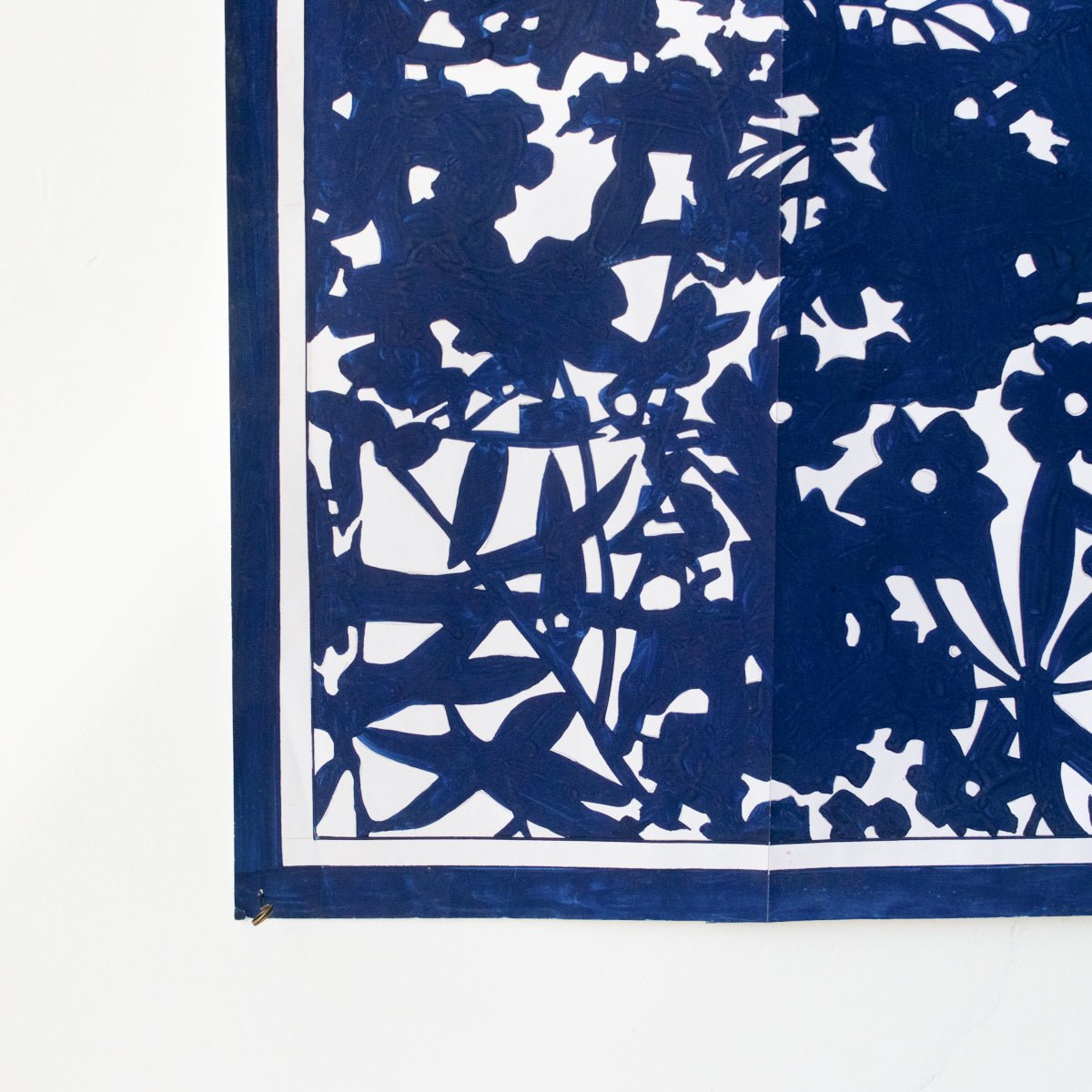 Foulard en soie Atelier Marc Terrier, modèle n° 206