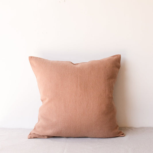 Housse de coussin en lin belge