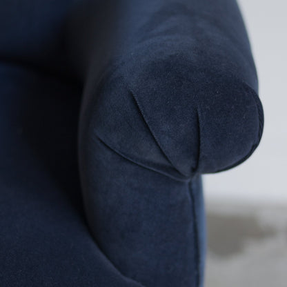 Fauteuil Bellecour | Emile Velours Marine