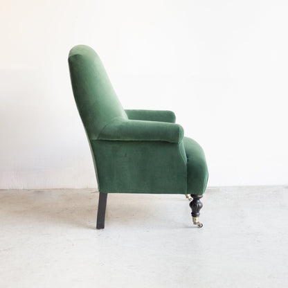 Fauteuil Bellecour | Emile Velours Epicéa