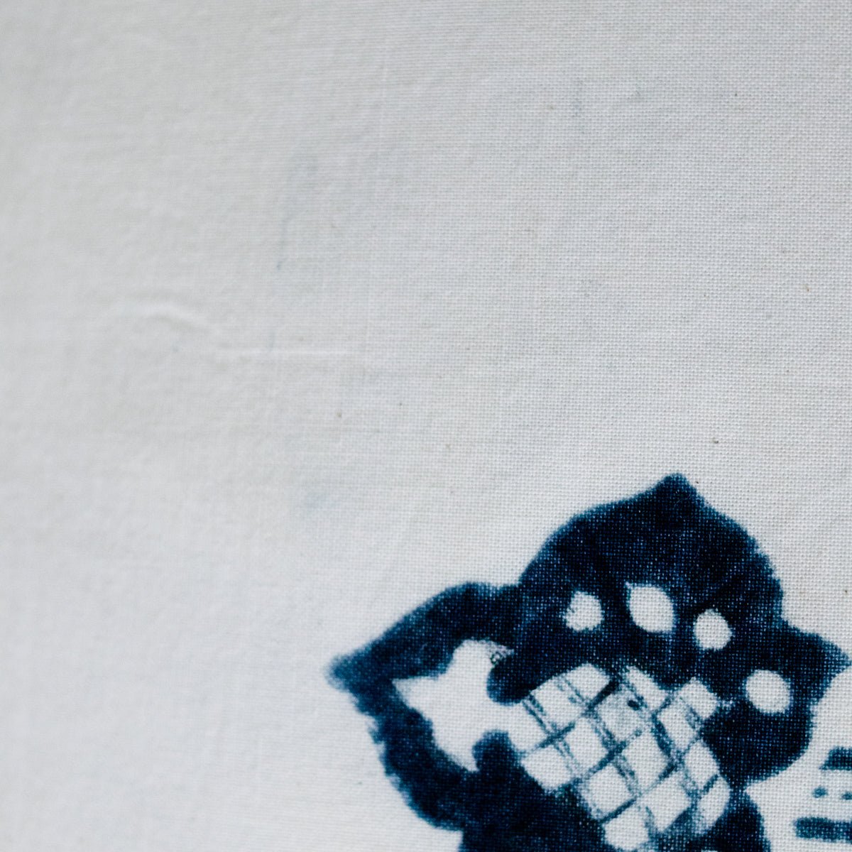 Housse de coussin à imprimé bloc | Sophie Indigo