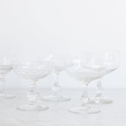 Ensemble de 4 coupes à champagne classiques