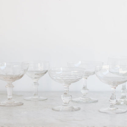 Ensemble de 4 coupes à champagne classiques