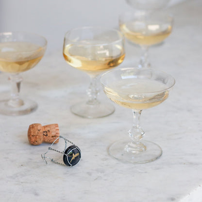 Ensemble de 4 coupes à champagne classiques
