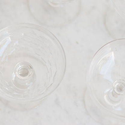 Ensemble de 4 coupes à champagne classiques