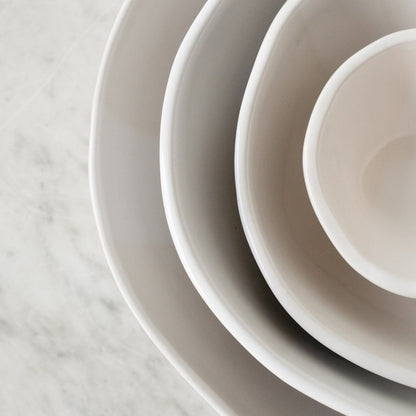 Bol de service classique | Ensemble gigogne | Blanc