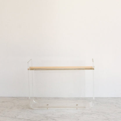 David Lange pour Porte-revues Vintage Roche Bobois