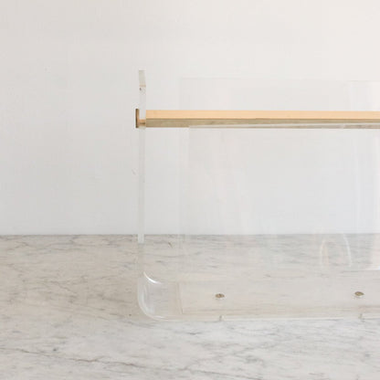 David Lange pour Porte-revues Vintage Roche Bobois