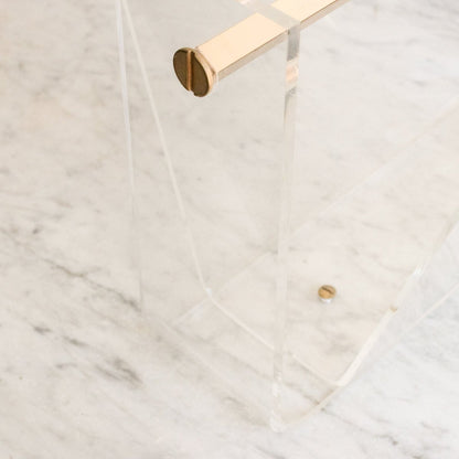 David Lange pour Porte-revues Vintage Roche Bobois