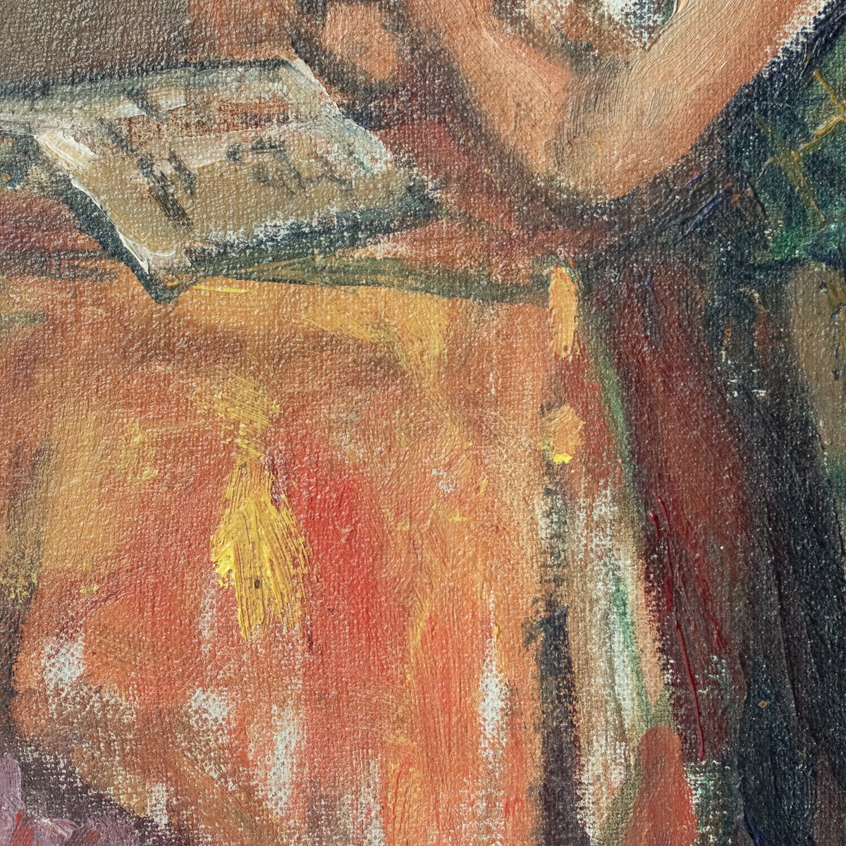 La Lecture Peinture à l'huile