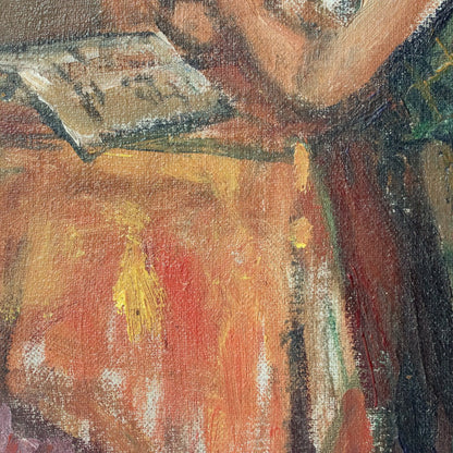 La Lecture Peinture à l'huile